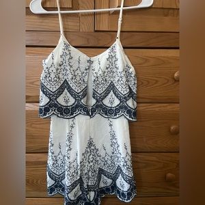 NWT Lily Whyt Co Dress Romper
